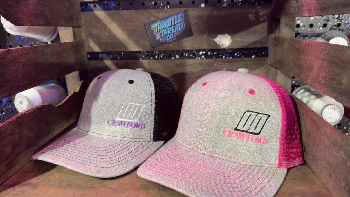 Crawford racing hats