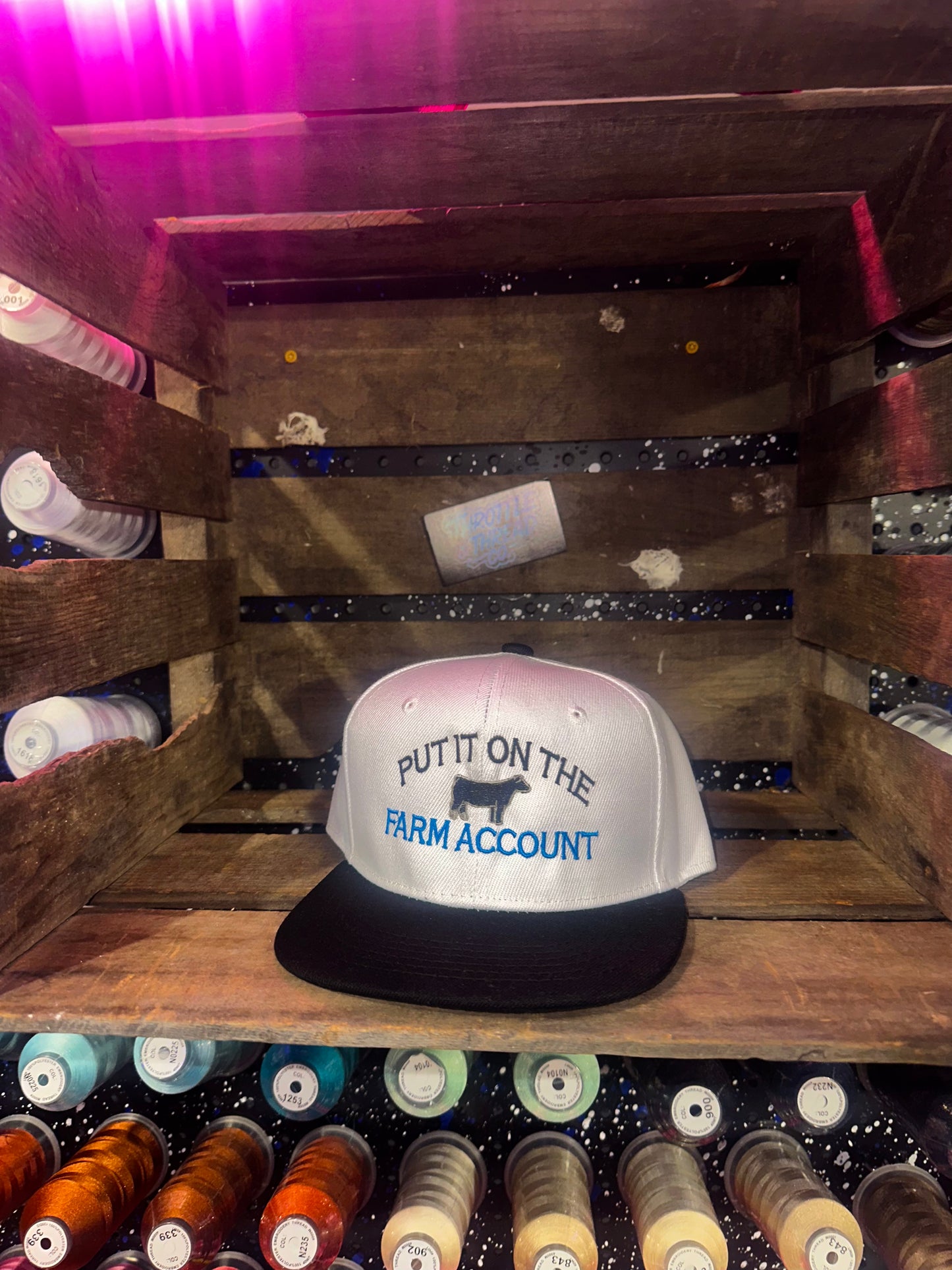 Put it on the FARM ACCOUNT